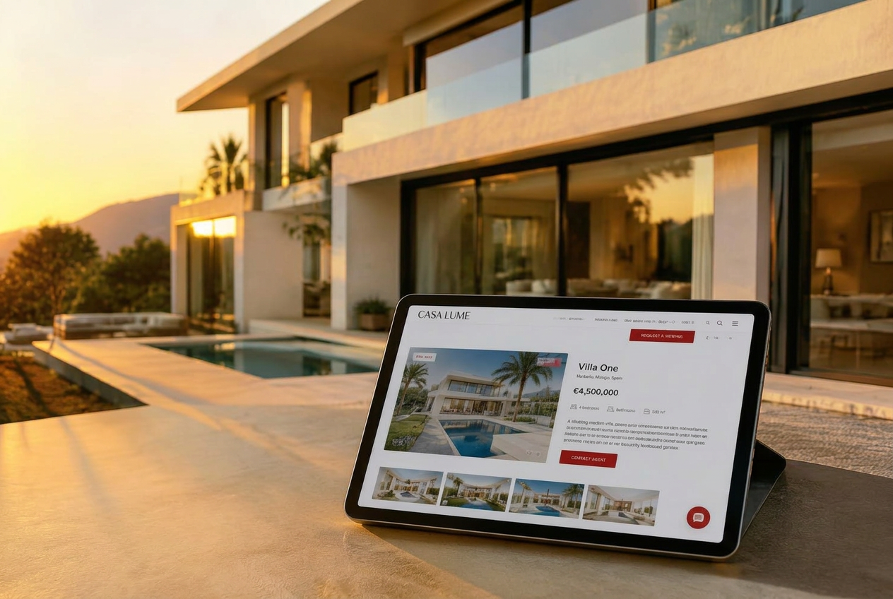Casa Lume — Real estate portal
